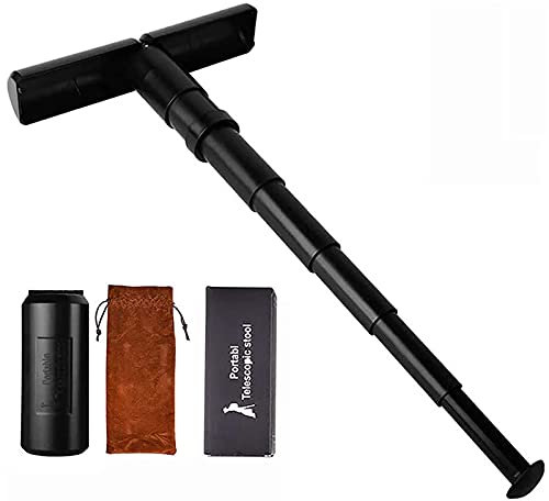 HZLGFX Tabouret De Camping Pliable, Tabouret Télescopique Léger De Voyage en Plastique, Tabouret Portable à Une Jambe, Siège Portable Réglable en Hauteur, Adapté Aux Personnes De Différentes Hauteurs