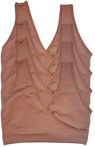 Caramel Cantina 4er-Pack Still-BH für Damen mit Schlafkomfort, XX-Large