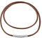 FindChic Colliers Cuir Cordon en Collier pour Pendentif Femme Homme Chaîne Noir/Marron Ras de Cou Épaisseur 2/3mm Waterproof Boutton Rotatif avec Fermoir Acier Inoxydable Longueur 40cm-75cm