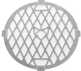Grillrost für FENNEK Feuerplatte und Wokaufsatz | aus massivem 6,0 mm Edelstahl | Ø 30cm | Made in Germany