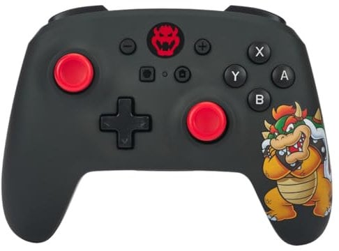 PowerA Controller senza fili Nintendo Switch: King Bowser