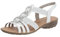 Remonte Damen R3605 Sandale, Ice/Weiss-Silber / 80, 36 EU