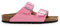 Birkenstock Arizona SFB, Sandali a Punta Scoperta Donna, Vernice Rosa Caramello Nero, 38 EU Estrecho