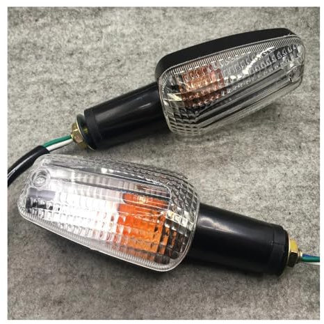 Luz señal Giro 1 par de luz de señal de Giro para Motocicleta ABS Indicadores de Motocicleta linternas lámpara para CB400 SuperFour 99-04 CB1000 CB1300 X4