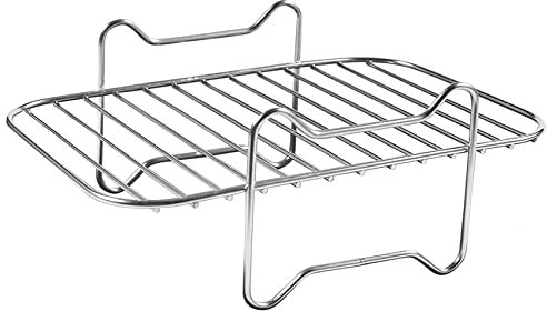 Yheonver Air Fryer Rack for Double Basket Air Fryers, Dehydrator Rack for Foodi DZ201 DZ401 Air Fryer Accessories