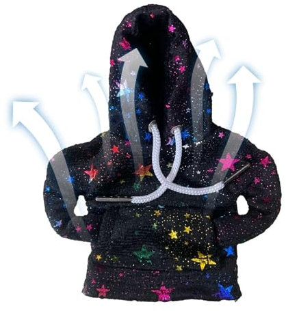 Hugsweet Auto Schaltknauf Hoodie - Lustige Schaltknauf Abdeckung - Pullover für Schalthebel - Innenzubehör für Gearstick