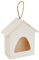 VBS Deko-Vogelhaus Fly in aus Sperrholz, H 15 cm, DIY Bastelset, ideal für kreative Dekoration, zum Bemalen und Verzieren, Vogelhaus zum Aufstellen oder Aufhängen