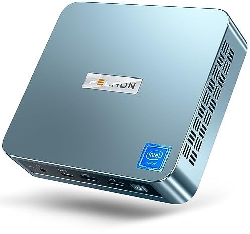 Mini PC,Intel 12. Generation Alder Lake-N100 (bis zu 3,4 GHz),8 GB DDR4 RAM,256GB M.2 PCIe SSD, Desktop-Computer mit Unterstützung für USB3.2, WiFi 5, BT4.2 und Win 11 Pro