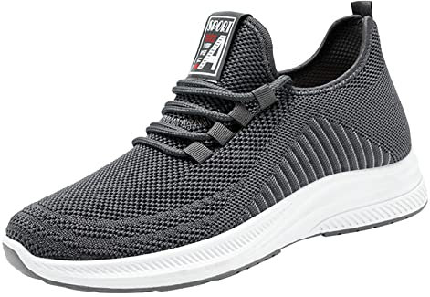 Zapatos Moda Y Deporte Para Hombres Zapatos De Trail Hombre Baloncesto Hombre Rojo Baloncesto Hombre Negro Zapatos De Running Caminar Running Shoes, A Grey, 40 EU