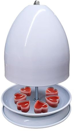 Chauffe-bougie chauffe-plat, chauffage de table murée, support de poêle en céramique, radiateur en céramique, radiateur en céramique, chauffage de bougie en métal, chauffe-bougie en métal pour