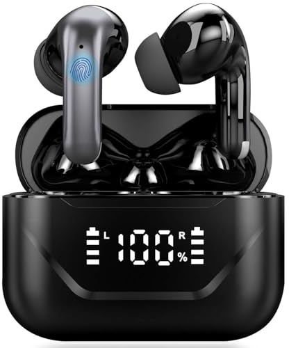 Electric Whale A17 Pro 3 in 1 Real Time Translator Earbuds, 144 Languages, Wireless Bluetooth, Black