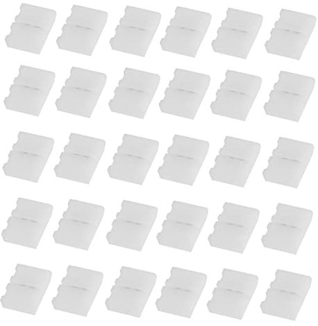 jojofuny Led Streifen Verbinder Snap down 8mm Flexibler Lötfreier Steckverbinder Adapter Für Led Lichtbänder Küche Schlafzimmer Bar