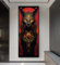 5D Diamond Painting Anubis Ägypten, Diamond Painting groß xxl 100 X 40 cm, Diamant Painting Bilder Cross Stickerei, Diamant Kunst Mosaikherstellung Full Drill Crystal für Wand Home Décor Geschenk q123