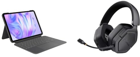 Logitech Combo Touch iPad & Trust GXT 1493 Ravox Gaming Headset