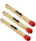 WANFANK Stick Mehrzweck-Feuerzeug for Nachfüllen von Kraftstoff, 8 Zoll langes Jumbo-Butanfeuerzeug for Küche, Camping, Kerze(3)
