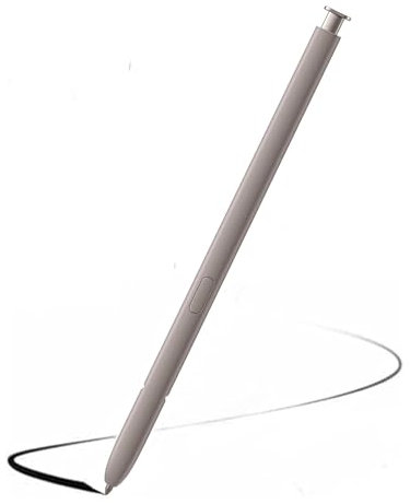 Cemobile S Pen Remplacement pour Samsung Galaxy S24 Ultra, S24 Ultra Touch Screen Stylus Pen Remplacement sans fonction Bluetooth (gris clair)
