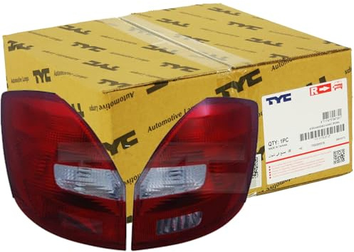 2x TYC Heckleuchte Rückleuchte Links/rechts | 11-12267-01-2 + 11-12268-01-2 Kompatibel mit Fabia II (542),Fabia II Combi (545)