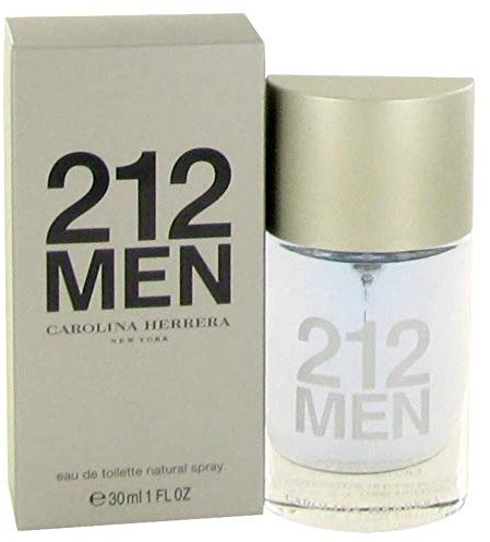 Carolina Herrera 212 Men Eau de Toilette, 30 ml, (Pack of 1)
