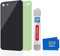 MMOBIEL Rückklappe Back Cover Batterie Gehäuse kompatibel mit iPhone SE 2020/8 Series 4.7 inch (Schwarz) 4.7 inch Ersatzteil inkl. vormontierten doppelseitigen Klebe-Sticker