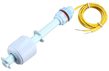 sourcing map PP-Schwimmerschalter für Wasserpumpentank Flüssigkeitsstandsensor M10 100 mm Länge 16-Zoll-Kabel