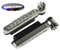 ZYTC LED-Tagfahrlicht 2 Pack Zusatzscheinwerfer Vorn Keine Notwendigkeit Zu Installieren Scheinwerferdekoration Windlicht 12,3x4cm Geeignet Für Alle Modelle(Bunte Lichter)