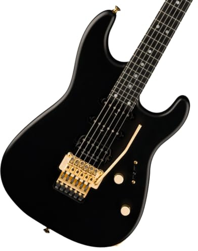 Charvel MJ Series SD1 24 HSS FR RD SBK Satin Black - E-Gitarre