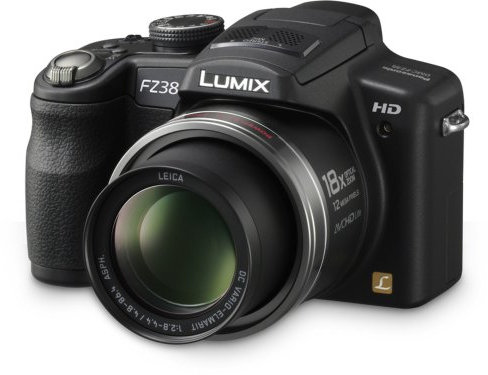Panasonic Lumix DMC-FZ38 EG-K Digital Camera (12 Megapixels, 18x Optical Zoom, 6.9 cm (2.7 Inch) Display, Image Stabiliser, Black (Renewed)