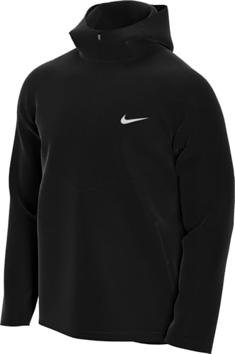 Nike Mens M NK RPL Miler JKT Jacket, Black/Black/Reflective silv, XL-T