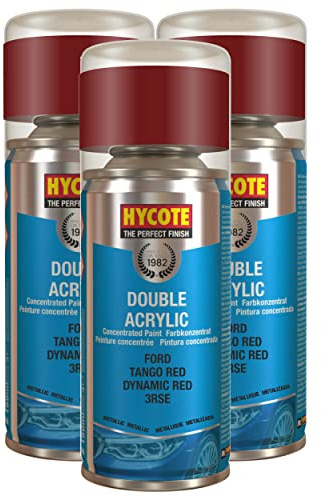 Hycote Ford Tango Red Metallic 150ml (Pack of 3)