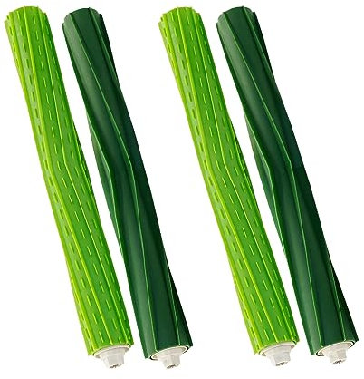 PELLYDA Lot de 2 brosses à rouleaux en caoutchouc pour aspirateur IRobot Roomba S9 (9150) S9+ S9 Plus (9550) Série S