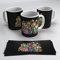 newseny Luigi, Mario Bros und seine Freunde - Luigi Ceramica Tasse, 320 ml, Schwarz