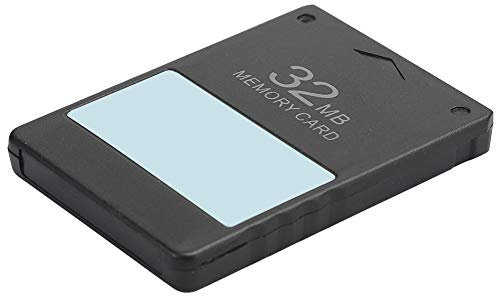 Carte Mémoire de Données de Jeu, Performances Stables de Processus de Haute Spécification, Matériau de Haute Qualité Robuste, Carte Mémoire MCBOOT Fmcb, 8M/16M/32M/64M pour Console PS2(32M FMCB)