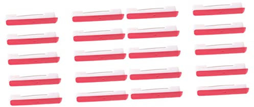 Ciieeo 200piezas Alfileres De Seguridad Autoadhesivos Broches De Plástico Para Manualidades y Etiquetas y Duraderos Para Montar Insignias y Decoraciones