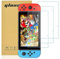 Totill [3 Unidades] Protector de Pantalla para Nintendo Switch 2017/2019, Cristal Templado para Switch Fácil Instalación, Vidrio templado 9H,Alta Definicion,Anti-Arañazos, Screen protector