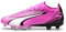 PUMA Ultra Match FG/AG, Soccer Shoe Unisex Adulto, Poison Pink White Black, 43 EU