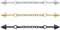 AoedeJ 2 Stück 16 g Kette Industrial Piercing Schmuck Industrielle Kette Piercing Knorpel Ohrringe Kette Ohrringe für Frauen, Edelstahl