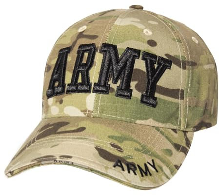 Rothco Deluxe Army Embroidered Low Profile Insignia Cap