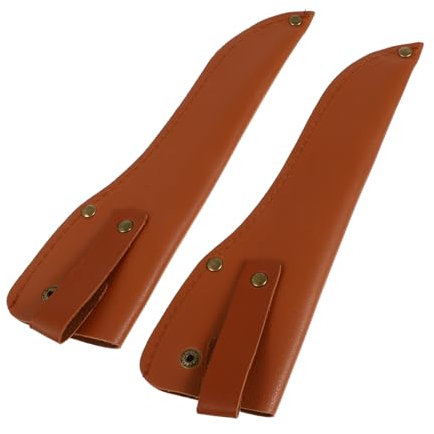 OUNONA Cubre 2 Piezas de Vaina Fundas de Cuchillos para Cuchillos de Cocina Soporte de Almacenamiento del Cortador Cubierta de Accesorios de Corte Mini Funda para Cinturón