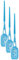 TePe EasyPick Dental Stick M/L / 1 x 36 Stück inklusive praktischem Taschenetui/Für eine einfache, tägliche Anwendung zwischendurch und unterwegs (Packung mit 3)