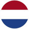 Niederlande Holland Aufkleber 5cm Rund Flagge Fahne Runde Vinyl Stickers EM WM