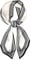 GIMIRO Satin Seidenschal 148 x 13,5 cm Krawatte Double Layer Bund für Blazer, Mantel, Kleid (47#LXG Black - White)