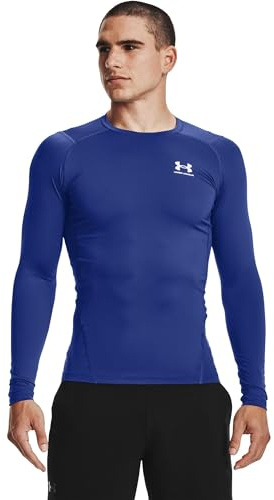 Under Armour Baselayer HG Comp Longlseeve Underwear Longseeve blauweiss, 2XL-T Herren