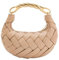 JW PEI Damen Orla Handtasche - Flecht Mandel