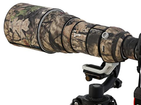 ROLANPRO Copriobiettivo impermeabile per Canon EF 300 mm f/2.8 L is II USM, custodia protettiva per obiettivo-#23 marrone giungla mimetica