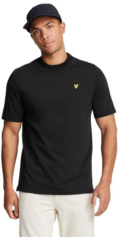 Lyle and Scott Herren T-Shirt Football for All GRAP Jet Black L