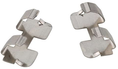 ZCZQC 2PCS Acciaio Inox 7 Vano Batteria Doppio Shrapnel per Batteria AAA Multimetro Morsetto Meter Contatti Molla Parti di Ricambio