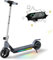 E-RIDES Trottinette Électrique Enfant 130W - Trottinette électrique Pliable, Vitesse Maximale 15 km/H, 3 Modes de Vitesse, Affichage LED, Lumières Colorées,Cadeau Parfait pour Noël (Gris)
