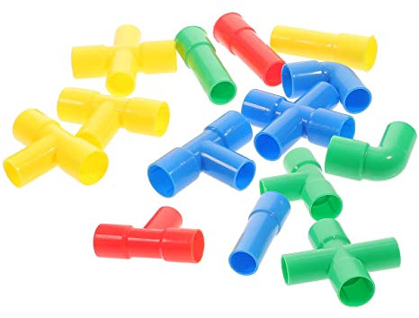 CIYODO 1satz Bunte Wasserrohr-bausteine Für Junge Mädchen Lernspielzeug Aus Umweltfreundlichem Kunststoff Fördert Kreativität Und Farbunterscheidung Mit Verschiedenen Formen