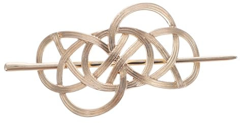 PACKOVE 1 Pièce Broche à Cheveux Doré Épingle à Cheveux Rétro Accessoire Élégant et pour Mariage et Fêtes