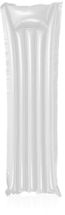 Matelas gonflable Grande plage Mer piscine Coussin soleil Été 180 CM (BLANC)